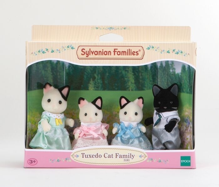 Mängufiguurid Tuxedo Cat Family Sylvanian Families 4+ a | DEPO Online