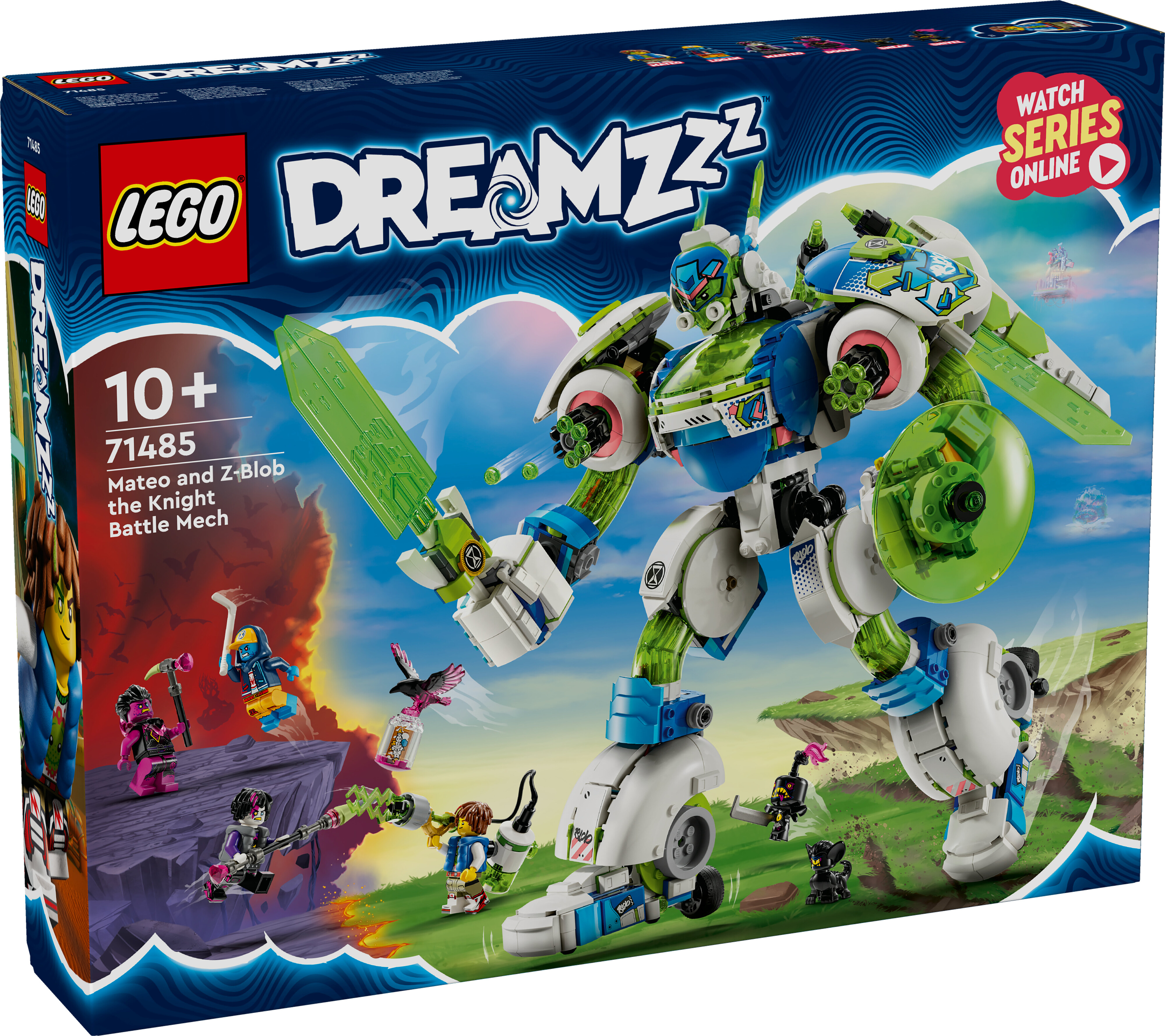 Konstruktorius Mateo and Z-Blob 71485 Lego Dreamz 10+m. 1333vnt