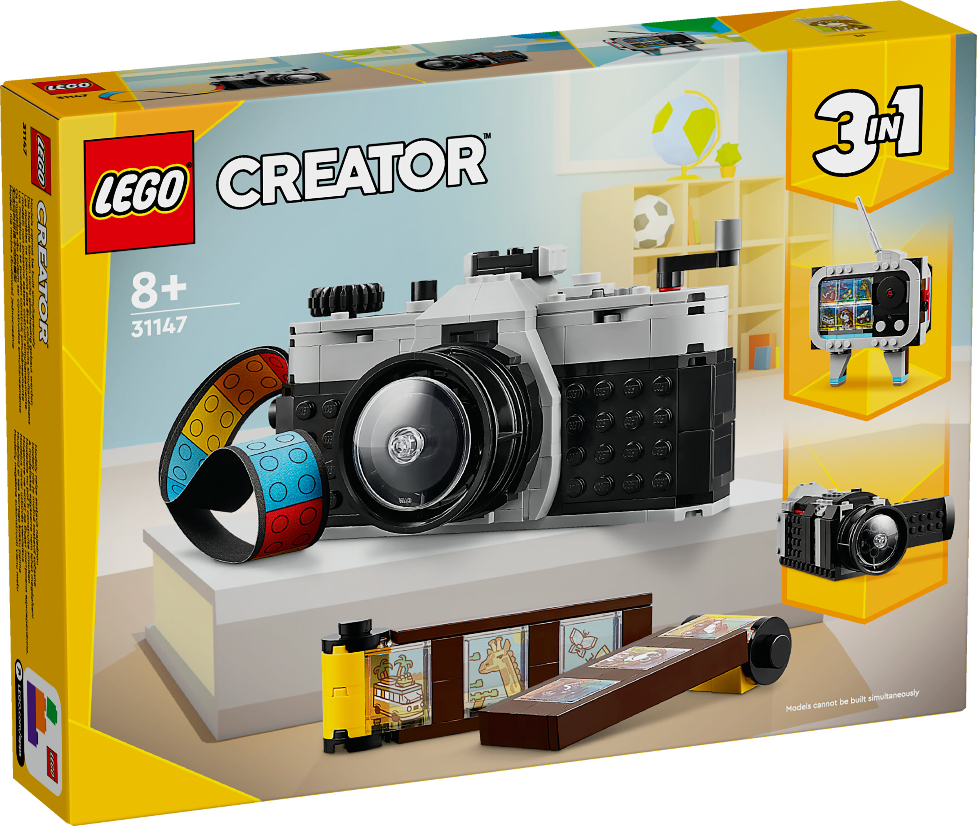 Konstruktorius Retro Camera 31147 Lego Creator 8+m. 261vnt. | DEPO