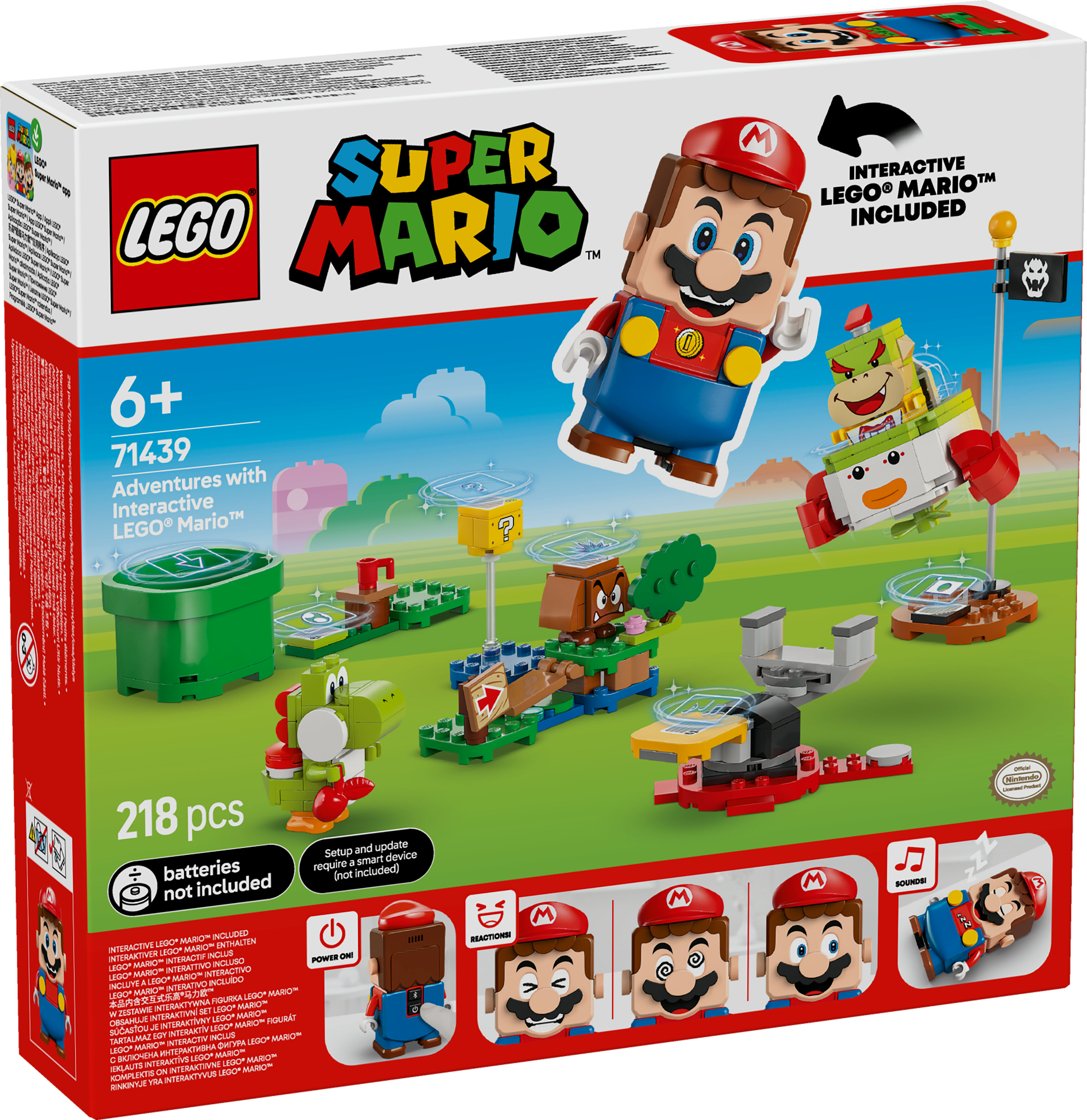Konstruktorius Interactive Mario 71439 Lego Super Mario 6+m