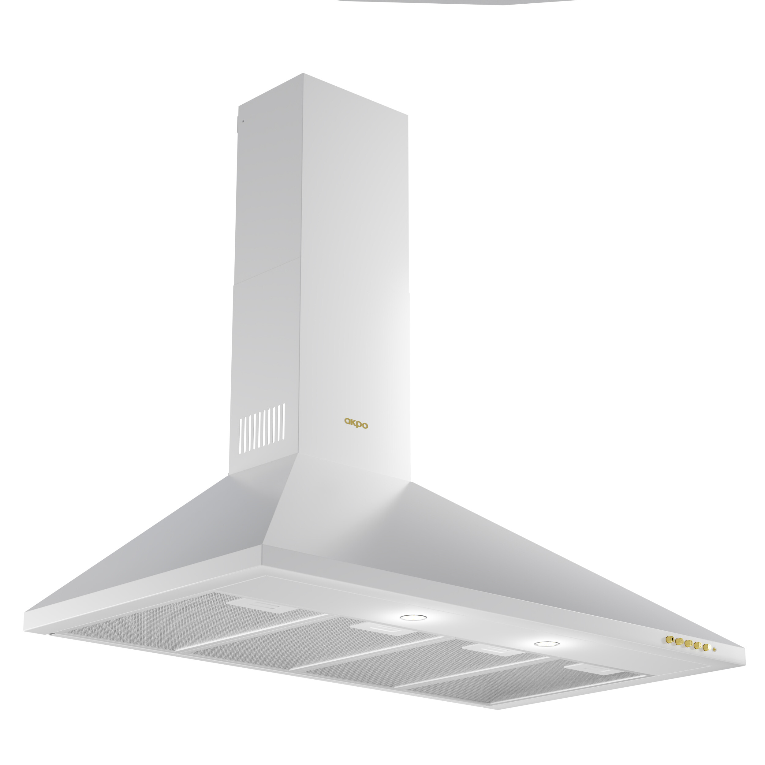 Gartraukis WK-4 Classic Gold 450m3/h Akpo 60cm/69dB baltas