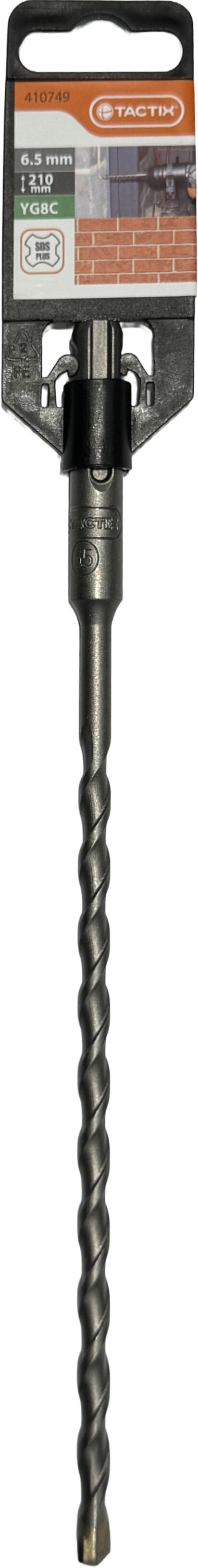 Grąžtas betonui SDS Tactix 6.5x210mm | DEPO Online