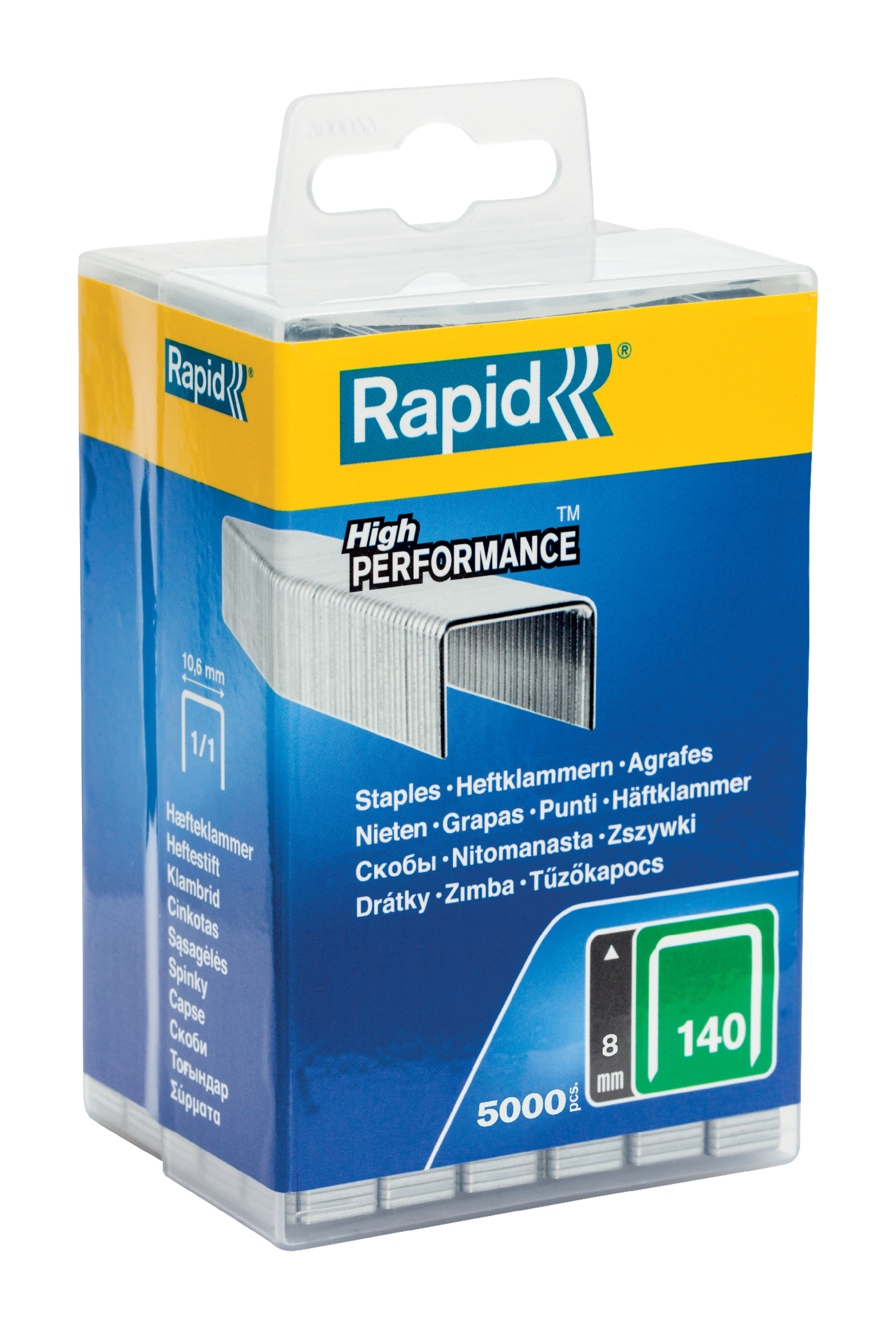 Kabės segikliui/140 tipas Rapid 8mm 5000vnt. | DEPO Online