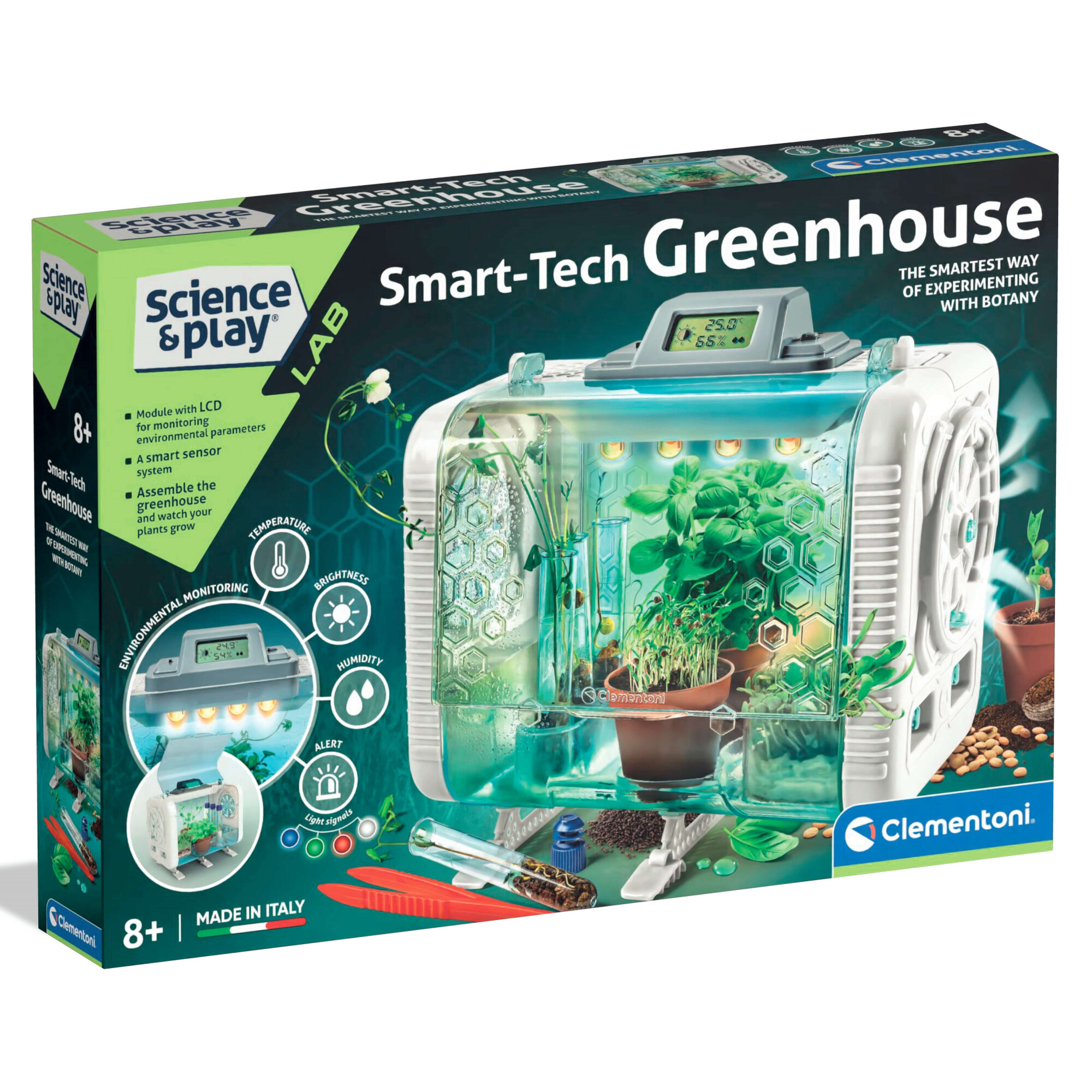 Mokslinis žaidimas Greenhouse High Tech Clementoni nuo 8 metų