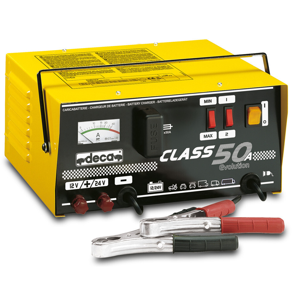 Akumuliatoriaus įkroviklis Class 50A DECA 15/500Ah 12/24V