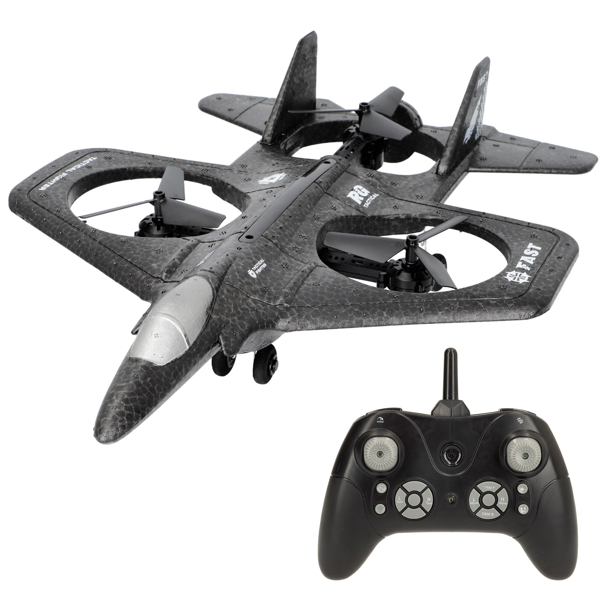 Radijo bangomis valdomas žaislinis dronas Falcon Air Fly 14+