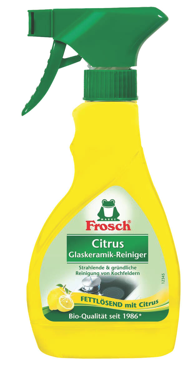 Stiklo ir keraminių paviršių valymo priemonė Frosch 300ml