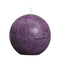 ball candles 6 pack 80 mm violeta